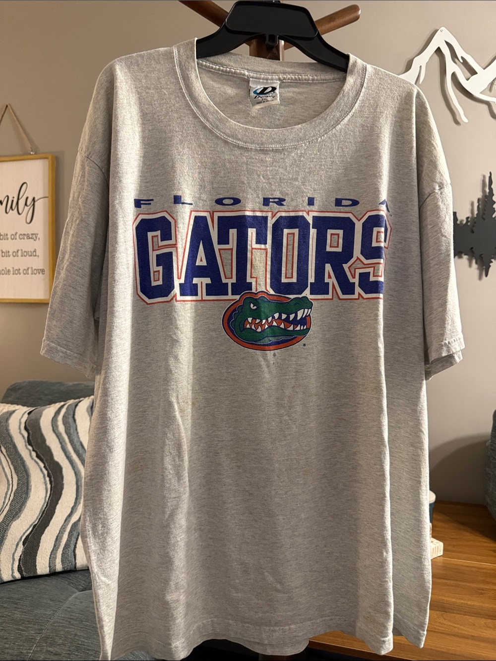 Florida Gators Gray Vintage Tee